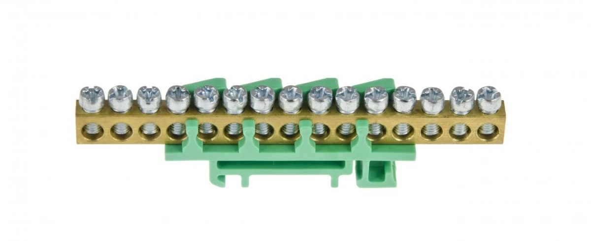 Listwa Zaciskowa 15x16 mm2‑Zielona ENE‑00549 - obrazek 2