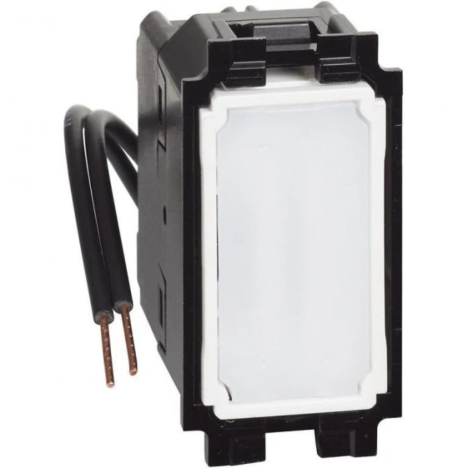 LIVING NOW łącznik krzyżowy z niebieską LED 1mod. K4004LB - obrazek 1