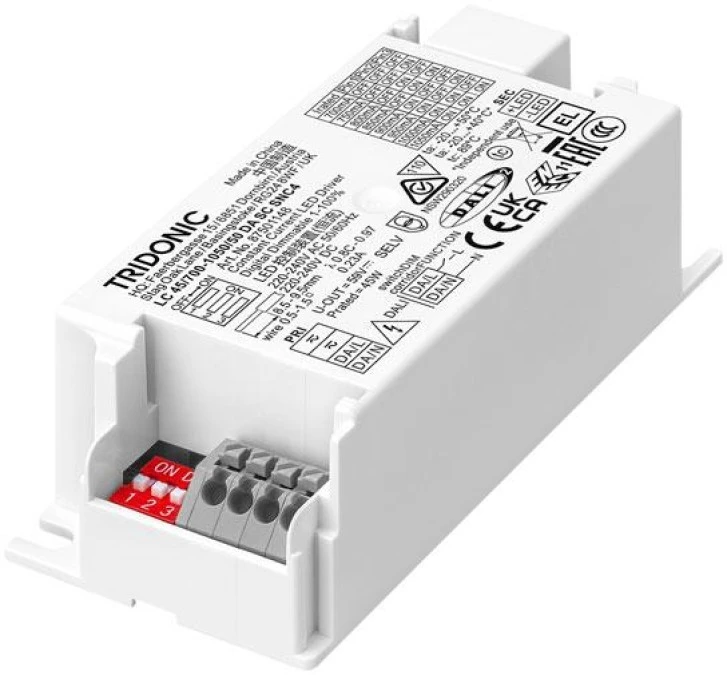 LC 45W 700‑1050mA 50V DA SC SNC4 Zasilacz LED kompaktowy stałoprądowy ściemnialny ESSENCE TRIDONIC ‑ 87501148 - obrazek 1