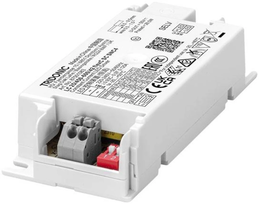 LC 25W 450‑600mA 42V flexC SC SNC4 Zasilacz LED kompaktowy stałoprądowy nieściemnialny ESSENCE TRIDONIC - obrazek 1