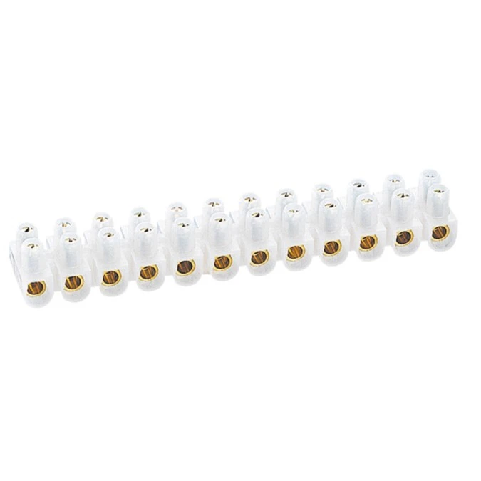 Listwa zaciskowa 12‑torowa 16mm2 biała 034227 /10 szt./ - obrazek 1