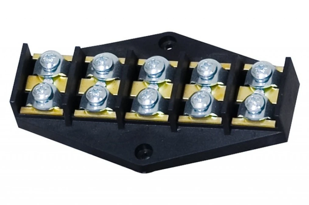 Listwa zaciskowa rozgałęźna 5x16mm2 romb /10szt/ 68529 - obrazek 1