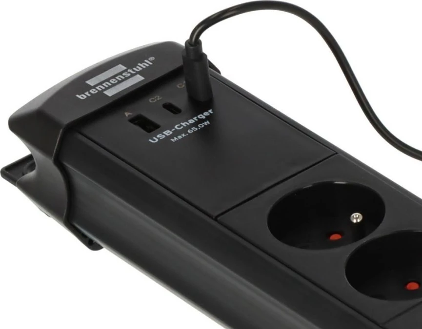 Listwa zasilająca Premium‑Line z 4 gniazdami i 2xUSB‑C PD 65W + USB‑A 18W 1951144609 - obrazek 2
