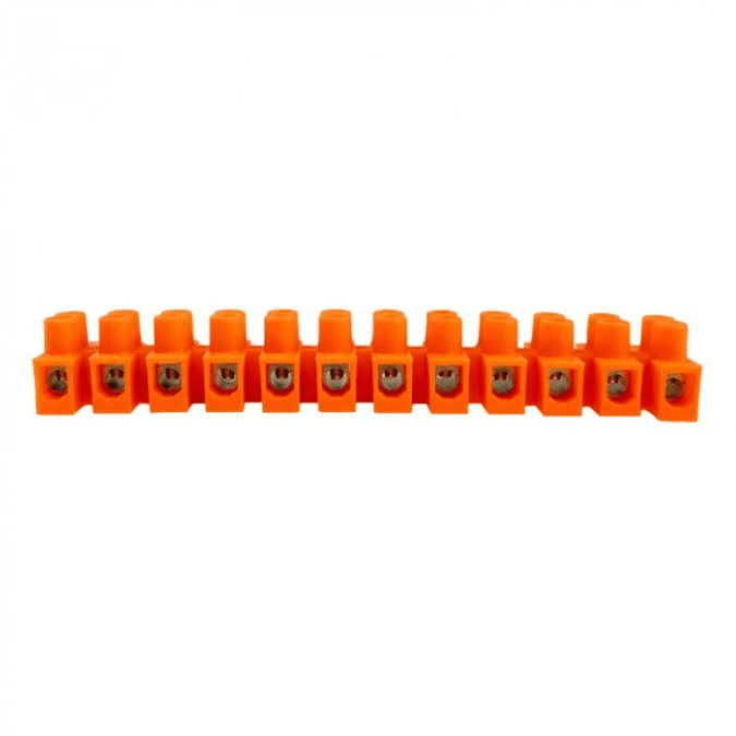 Listwa zaciskowa gwintowa termoplastyczna 6mm2 / złączka 12‑torowa / - obrazek 3