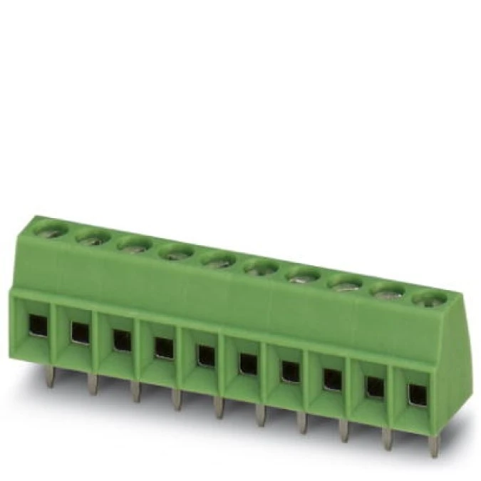 Listwa zaciskowa do płytek drukowanych 13,5A 4 bieguny zielone MKDS 1/4‑3,81 1727036 /180szt./ - obrazek 1