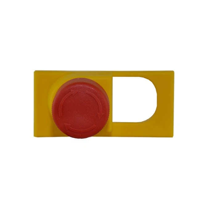 Nakładka na wyłącznik silnikowy, przycisk dłoniowy awaryjny, ryglowany, pokrętny 30mm, T0‑MKS1‑E30