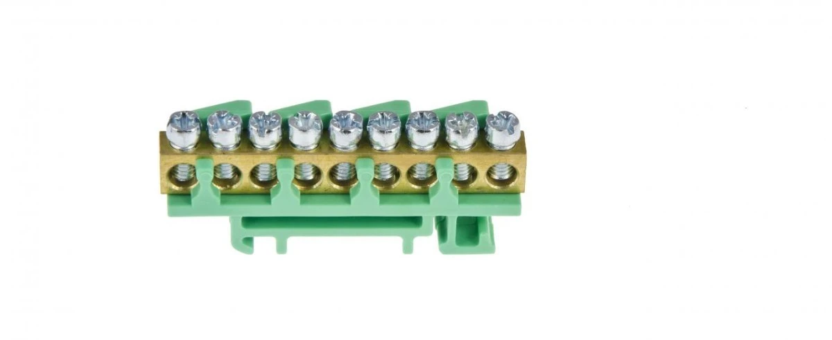 Listwa Zaciskowa 9x16 mm2‑ Zielona ENE‑00545 - obrazek 2