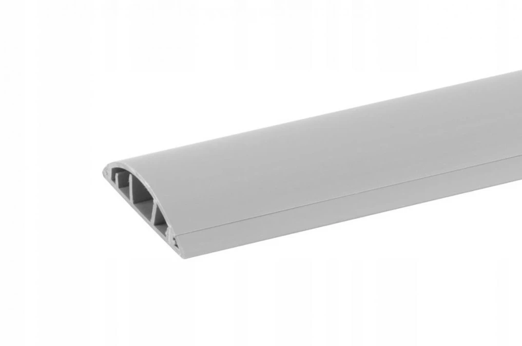 Listwa instalacyjna napodłogowa naścienna koryto podłogowe 50x13mm szara 2m 4/EB/KP 50x13 - obrazek 1
