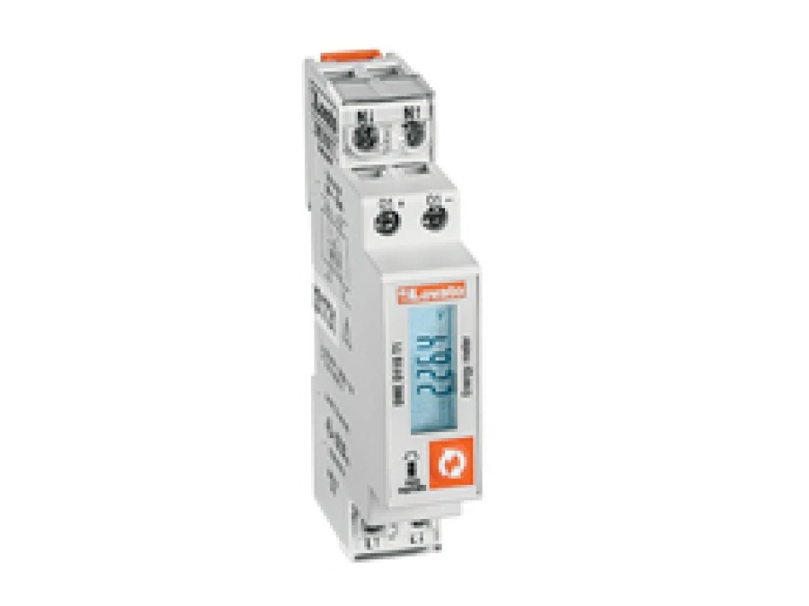 Licznik energii elektrycznej 1‑fazowy 40A 230V z wyswietlaczem LCD wielopomiarowy DMED110T1 - obrazek 1