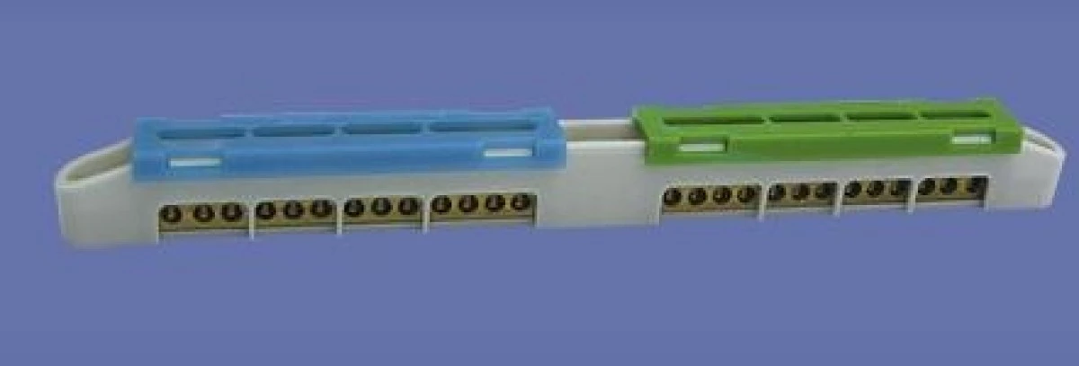 Listwa zaciskowa na szynę 13‑torowa N+PE LZ‑12 47.112 - obrazek 3