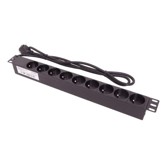Listwa zasilająca 19 cali 9x230V LZ1U9GBW - obrazek 1