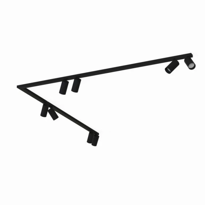 Listwa sufitowa 90 2x150cm MONO CORNER VIII 2×150 BLACK 7721 Nowodvorski Lighting