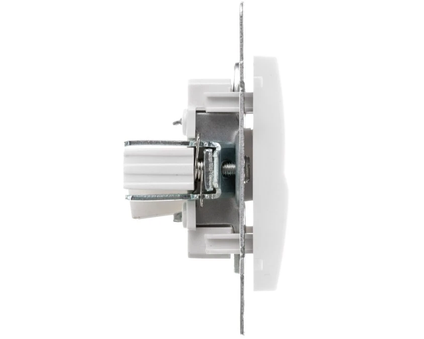LOGI Gniazdo komputerowe pojedyncze (RJ45Cat 6 Jack) Biały 25109 - obrazek 3