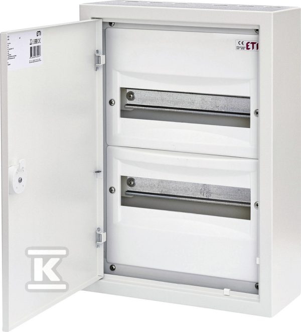 Rozdzielnica natynkowa metalowa 24 moduły IP30 WRP12-2 001101376
