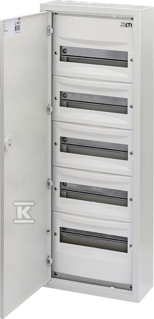 Rozdzielnica natynkowa metalowa 60 modułów IP30 WRP12-5 001101379