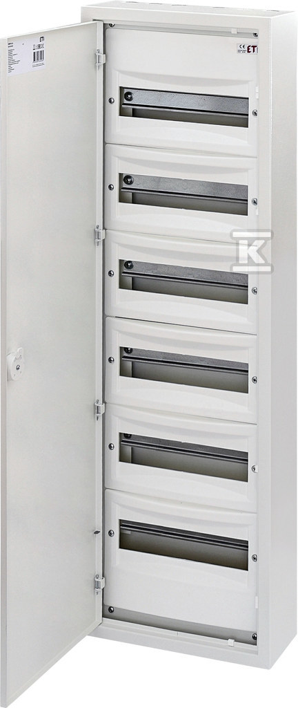 Rozdzielnica natynkowa metalowa 72 moduły IP30 WRP12-6 001101380