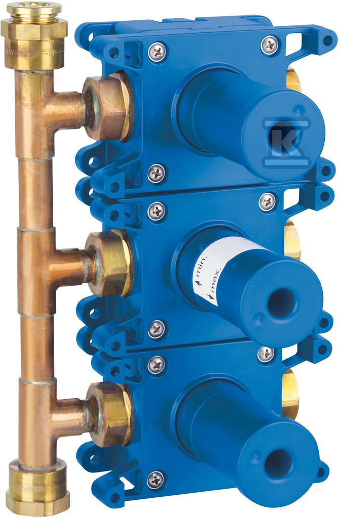 Element podtynkowy Rapido C do potrójnego zaworu 35031000 - obrazek 1