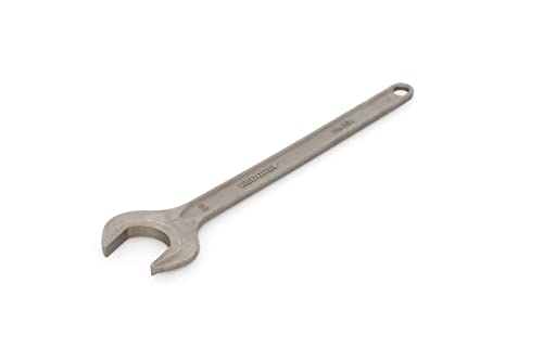 GEDORE Klucz płaski, 80 mm, z otworem do zawieszenia, wysokiej jakości stal wanadowa, wygląd nieoślepiający, stalowo szary, zgodnie DIN 894 - obrazek 1