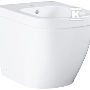 Bidet stojący Euro Ceramics, 540 x 375 mm, biel alpejska 39340000 Bidet stojący Euro Ceramics, 540 x 375 mm, biel alpejska 39340000