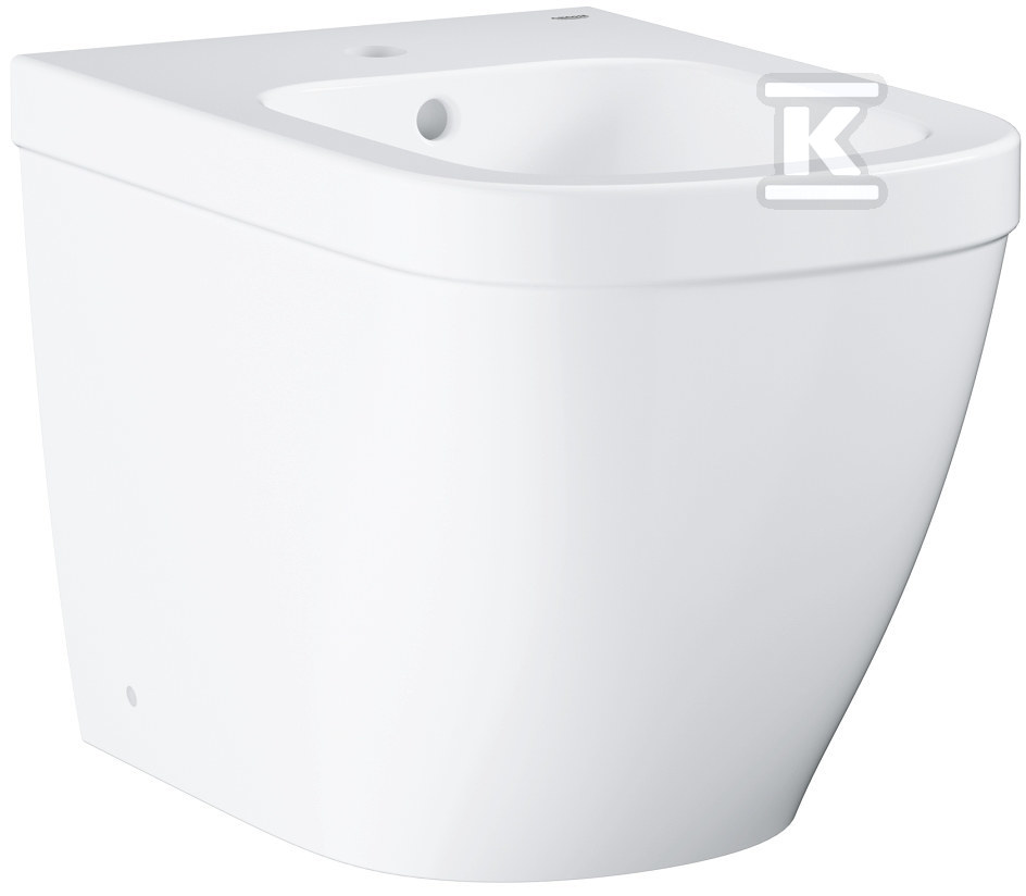 Bidet stojący Euro Ceramics, 540 x 375 mm, biel alpejska 39340000 - obrazek 1