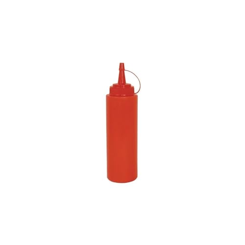 Vogue W833 butelka na sos do wyciskania, 100 ml, czerwona - obrazek 1