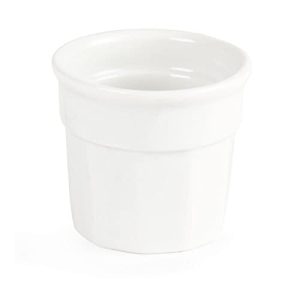 Olympia Garnki do dipów 45 x 50 mm porcelanowe białe naczynie sosów restauracja 12 szt Olympia Garnki do dipów 45 x 50 mm porcelanowe białe naczynie sosów restauracja 12 szt