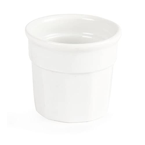 Olympia Garnki do dipów 45 x 50 mm porcelanowe białe naczynie sosów restauracja 12 szt - obrazek 1