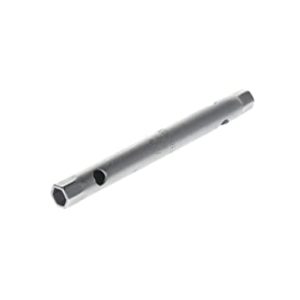 GEDORE Klucz nasadowy podwójny, 6 + 7 mm, kątny, długość 105 narzędzie do nakrętek samochodowych, 26 R 6×7, stal chromowana GEDORE Klucz nasadowy podwójny, 6 + 7 mm, kątny, długość 105 narzędzie do nakrętek samochodowych, 26 R 6×7, stal chromowana