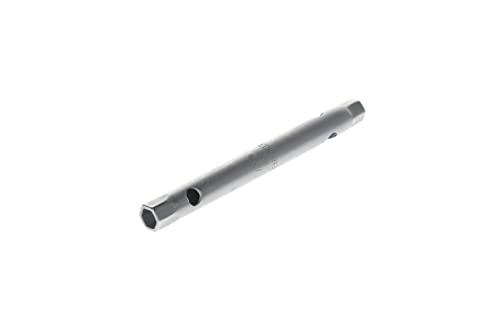 GEDORE Klucz nasadowy podwójny, 6 + 7 mm, kątny, długość 105 narzędzie do nakrętek samochodowych, 26 R 6×7, stal chromowana