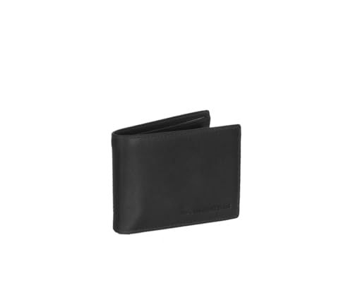 Skórzany portfel marki Chesterfield czarny Marvin RFID bezpieczny