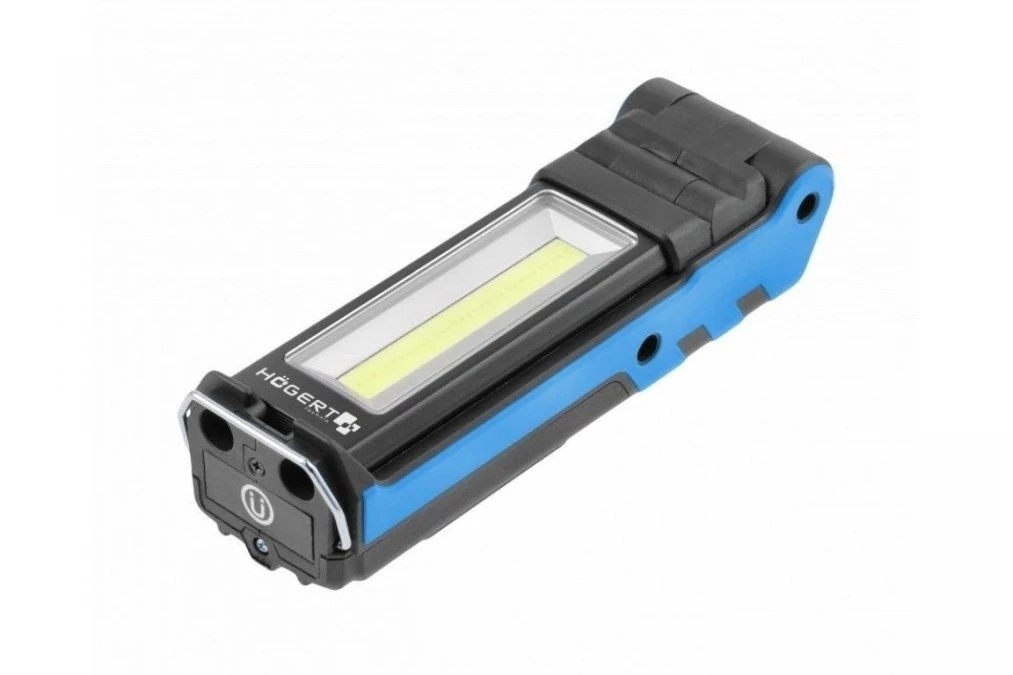 Latarka LED warsztatowa akumulatorkowa USB Li‑Ion 3,7V 2000mAh HT1E407 - obrazek 2