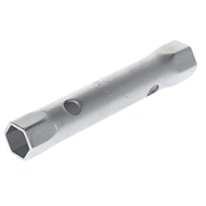 GEDORE Klucz nasadowy podwójny, 24 + 27 mm, 6 kątny, długość 180 narzędzie do nakrętek samochodowych, 26 R x 27, stal chromowana GEDORE Klucz nasadowy podwójny, 24 + 27 mm, 6 kątny, długość 180 narzędzie do nakrętek samochodowych, 26 R x 27, stal chromowana