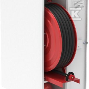 Hydrant na wąż półsztywny fi 25 długość 30 mb, wnękowy (podtynkowy),z miejscem na gaśnicę pod zwijadłem, zasilanie górne przednie, drzwi prawe 1040X260X700mm, kolor biały RAL9010 11548 Hydrant na wąż półsztywny fi 25 długość 30 mb, wnękowy (podtynkowy),z miejscem na gaśnicę pod zwijadłem, zasilanie górne przednie, drzwi prawe 1040X260X700mm, kolor biały RAL9010 11548