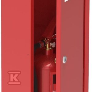 Szafka na gaśnicę do hydrantu wewnętrznego SLIM GREEN 230x780x180mm zamek patent kolor czerwony RAL3000 16623 Szafka na gaśnicę do hydrantu wewnętrznego SLIM GREEN 230x780x180mm zamek patent kolor czerwony RAL3000 16623