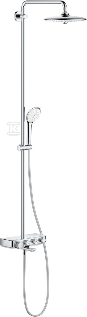 System wannowo-prysznicowy Euphoria SmartControl System 260 Mono z termostatem do montażu ściennego 26510000 - obrazek 1