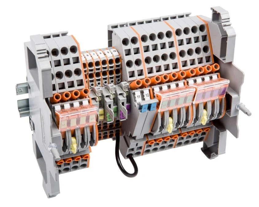 Listwa pomiarowa LPW 20‑torowa 230V AC szeregowa 847‑716/230‑1001 - obrazek 2