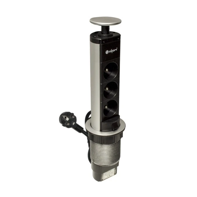 Listwa meblowa podblatowa 3‑gniazda 1,4m PF1203L