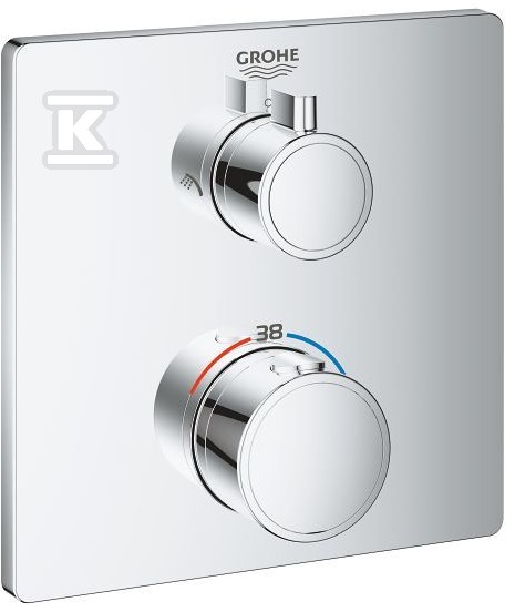 Bateria prysznicowa Grohe Grohtherm termostatyczna do obsługi dwóch wyjść wody 24079000 - obrazek 1