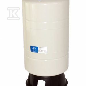 Ciśnieniowe naczynie wzbiorcze PWB-100LV – pionowe, z przyłączem 1 cal i podstawą naczynia, do układów c.w.u, seria: PressureWave