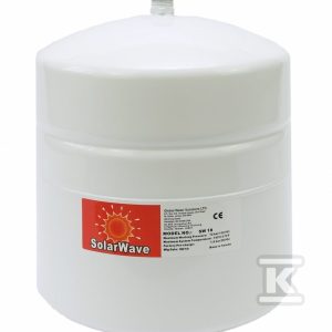 Ciśnieniowe naczynie wzbiorcze SWB-100LV do układów solarnych, seria: Solar Wave, przyłącze 3/4 cala