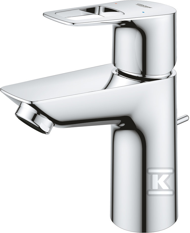 Bateria umywalkowa Grohe BauLoop, DN 15, rozmiar S, z zestawem odpływowym, przepływ 3,5 l/min. 23877001 - obrazek 1