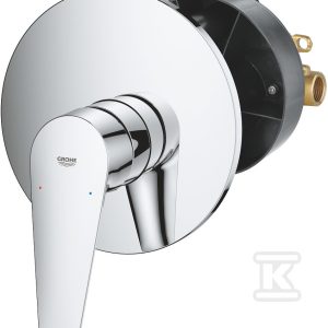 Bateria prysznicowa Grohe jednouchwytowa BauEdge, głowica 46mm 29078001 Bateria prysznicowa Grohe jednouchwytowa BauEdge, głowica 46mm 29078001