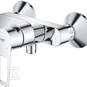 Bateria prysznicowa Grohe jednouchwytowa BauLoop, głowica 35mm 23633001 Bateria prysznicowa Grohe jednouchwytowa BauLoop, głowica 35mm 23633001