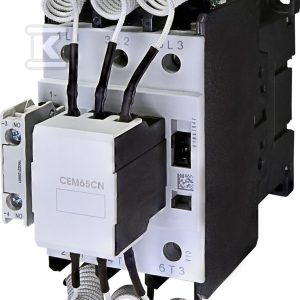 Stycznik kondensatorowy CEM65CN.10-230V-50HZ, 230V, 50Hz 004649140 Stycznik kondensatorowy CEM65CN.10-230V-50HZ, 230V, 50Hz 004649140