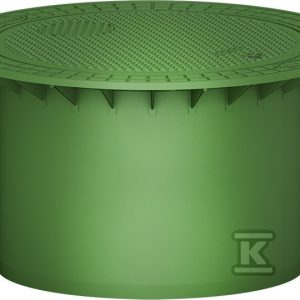 Pokrywa tworzywowa teleskopowa DN600 MAXI kl.A15 (1.5T), do oczyszczalni biologicznej ONE2CLEAN oraz szamba CARAT, kolor zielony 371011 Pokrywa tworzywowa teleskopowa DN600 MAXI kl.A15 (1.5T), do oczyszczalni biologicznej ONE2CLEAN oraz szamba CARAT, kolor zielony 371011
