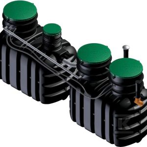 Oczyszczalnia przydomowa biologiczna BIO-DUO (RLM: 6 użytkowników), przepustowość 0.9m3/dobę, 2 zbioniki 2700L+2700L, zewnętrzna skrzynka sterująca, technologia hybrydowa (osad czynny i złoże biologiczne) W-140 Oczyszczalnia przydomowa biologiczna BIO-DUO (RLM: 6 użytkowników), przepustowość 0.9m3/dobę, 2 zbioniki 2700L+2700L, zewnętrzna skrzynka sterująca, technologia hybrydowa (osad czynny i złoże biologiczne) W-140