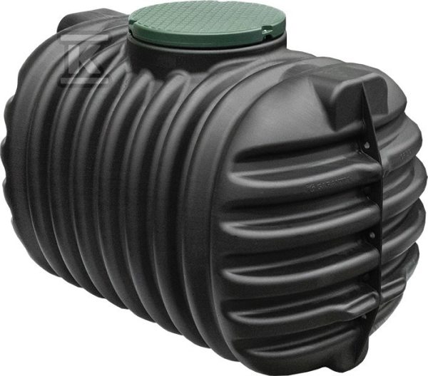 Szambo szczelne PEHD CRISTALL 2800L z pokrywą D600 kl.A15 W-421