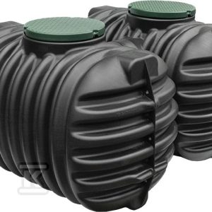 Szambo szczelne PEHD CRISTALL DUO 5600L z pokrywami D600 kl.A15 W-422