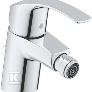 Bateria bidetowa Eurosmart, S, chrom, 35 mm, 5,7 l/min, szybki montaż, zestaw odpływowy 32929002 Bateria bidetowa Eurosmart, S, chrom, 35 mm, 5,7 l/min, szybki montaż, zestaw odpływowy 32929002