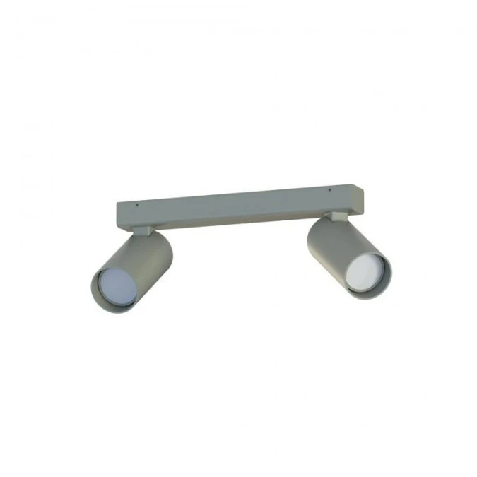 Listwa z regulowanymi reflektorkami FOURTY II 2xGU10 R35 Umbra gray 11466 Nowodvorski - obrazek 1